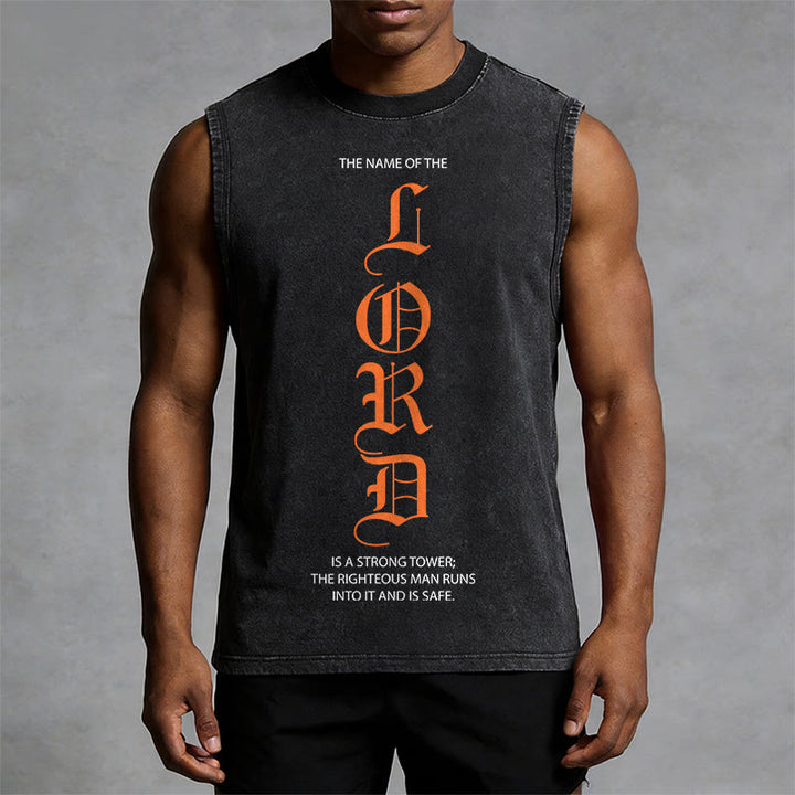 Christianartworkshop LORD Unisex-Tanktop (gewaschen) - image 10