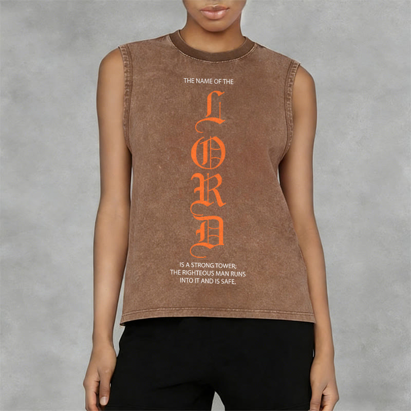 Christianartworkshop LORD Unisex-Tanktop (gewaschen) - image 5