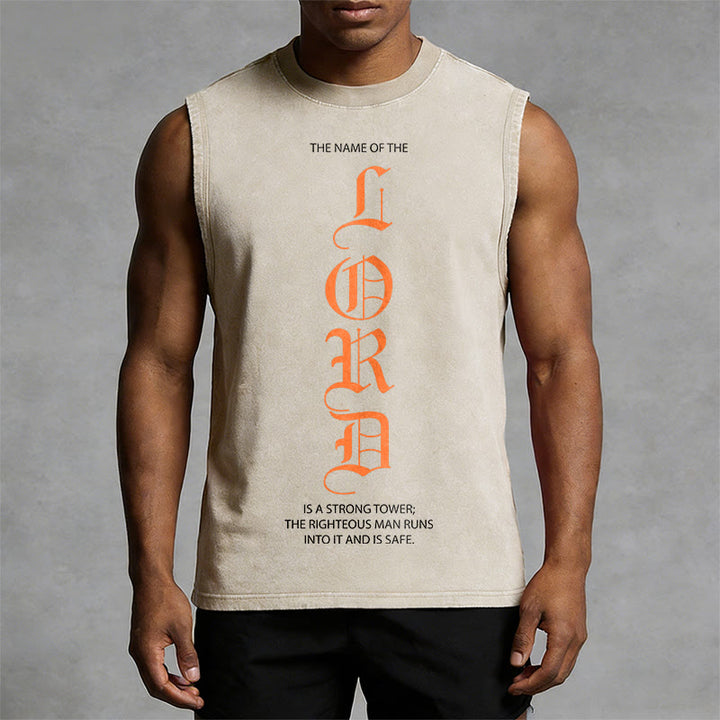 Christianartworkshop LORD Unisex-Tanktop (gewaschen) - image 7