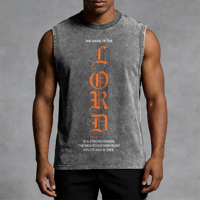 Christianartworkshop LORD Unisex-Tanktop (gewaschen) - image 1
