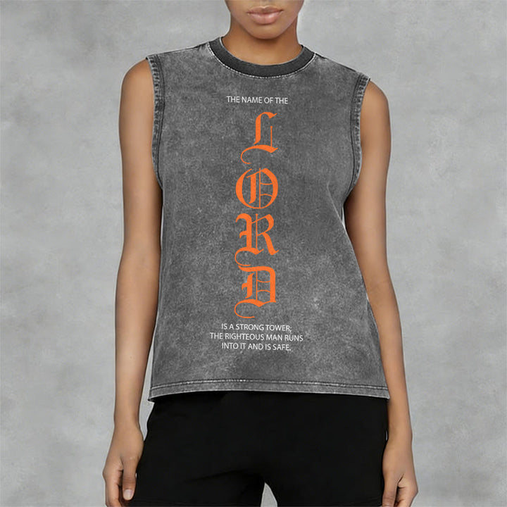 Christianartworkshop LORD Unisex-Tanktop (gewaschen) - image 2