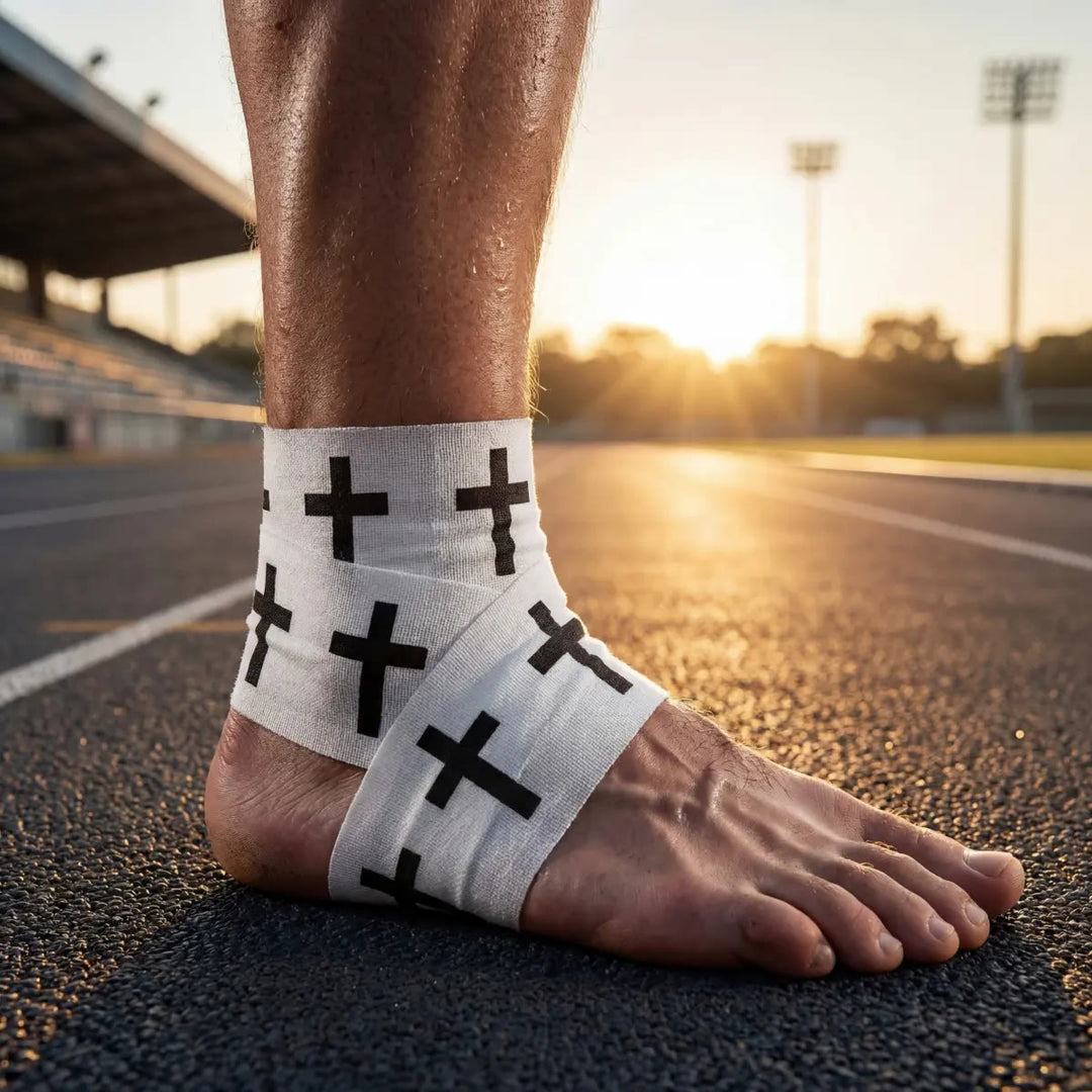 Christianartworkshop Sporttape mit Bibelvers: Handgelenkbandage mit Kreuzmotiv - image 8