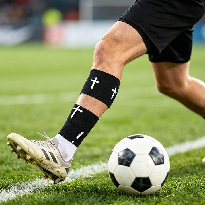 Christianartworkshop Sporttape mit Bibelvers: Handgelenkbandage mit Kreuzmotiv - image 15