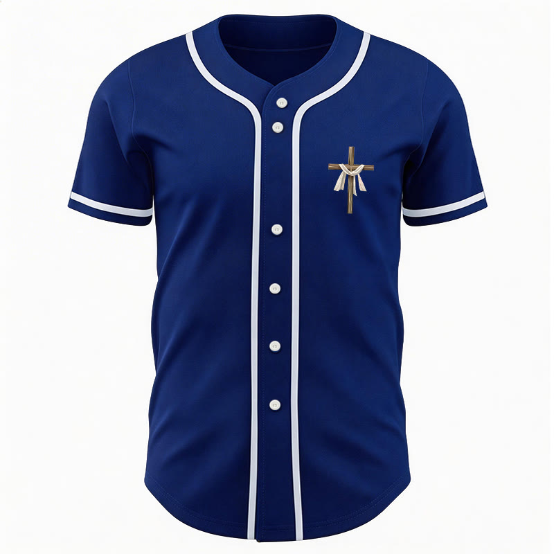 Christianartworkshop Er ist nicht hier, er ist auferstanden Glauben Unisex Baseballtrikot - image 55