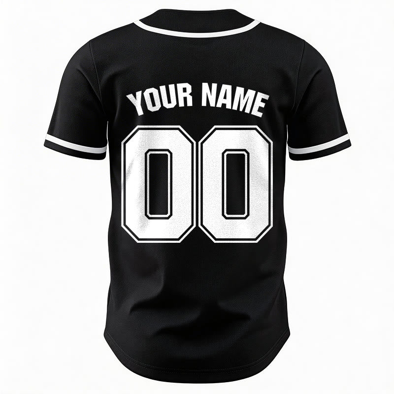 Christianartworkshop Glaube statt Angst Benutzerdefiniertes Unisex-Baseballtrikot mit Namen und Nummer - image 7