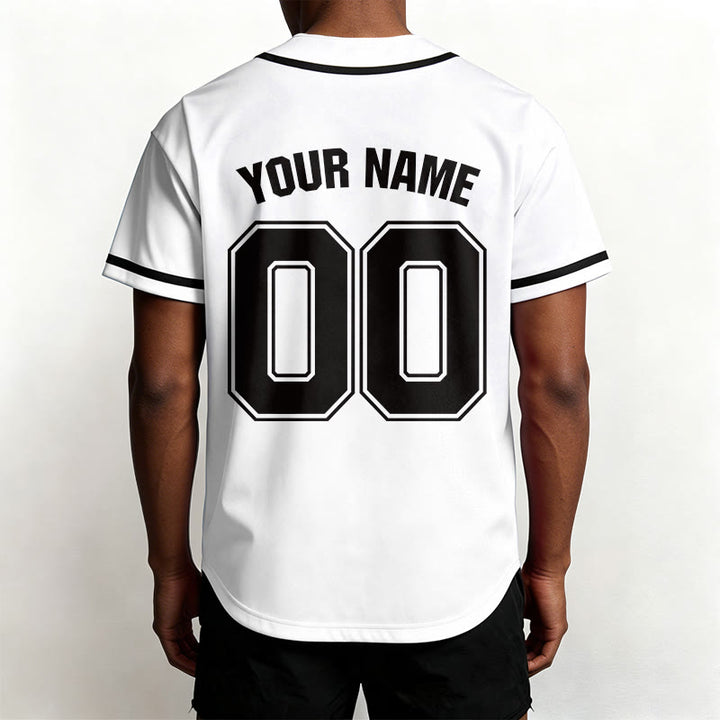 Christianartworkshop Glaube statt Angst Benutzerdefiniertes Unisex-Baseballtrikot mit Namen und Nummer - image 17