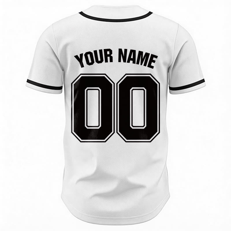 Christianartworkshop Glaube statt Angst Benutzerdefiniertes Unisex-Baseballtrikot mit Namen und Nummer - image 21