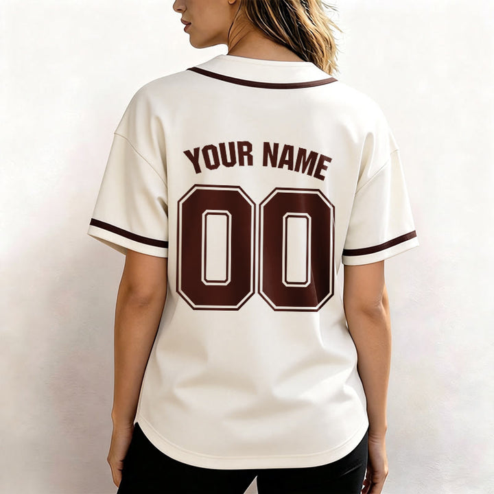 Christianartworkshop Glaube statt Angst Benutzerdefiniertes Unisex-Baseballtrikot mit Namen und Nummer - image 54