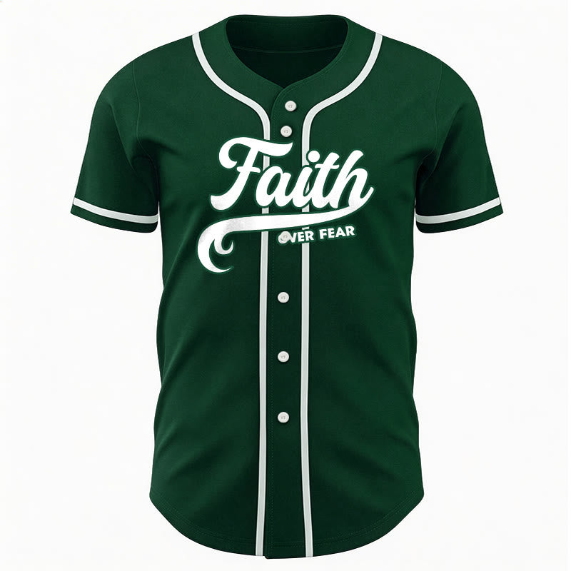 Christianartworkshop Glaube statt Angst Benutzerdefiniertes Unisex-Baseballtrikot mit Namen und Nummer - image 48