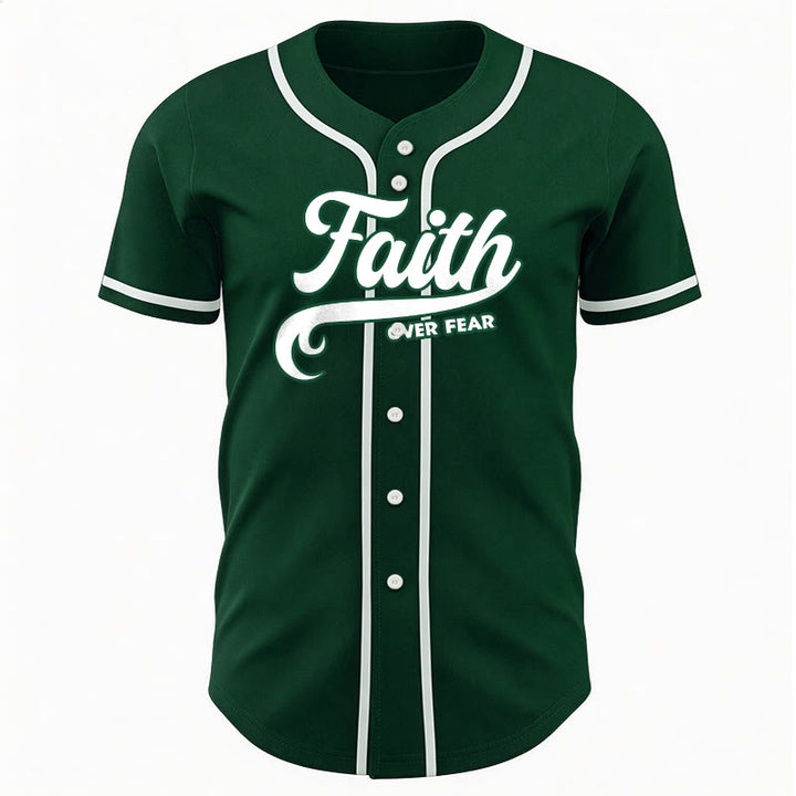 Christianartworkshop Glaube statt Angst Benutzerdefiniertes Unisex-Baseballtrikot mit Namen und Nummer - image 48