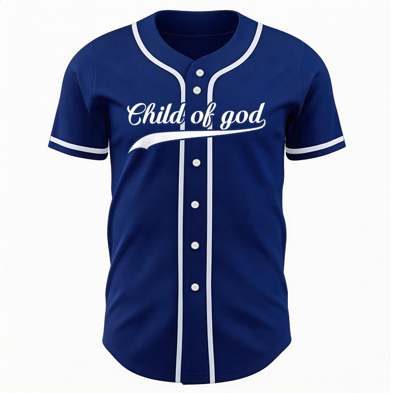 Christianartworkshop Kind Gottes Benutzerdefiniertes Unisex-Baseballtrikot mit Namen und Nummer - image 13