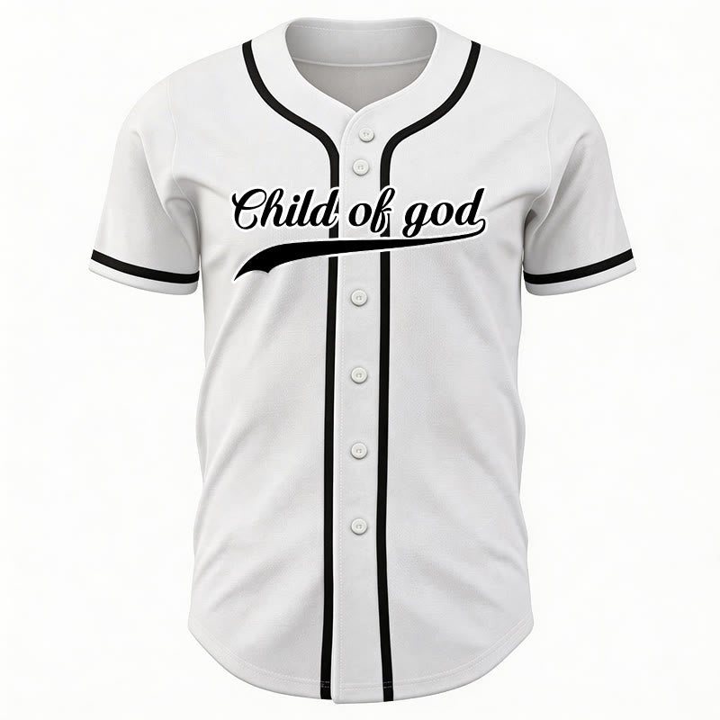 Christianartworkshop Kind Gottes Benutzerdefiniertes Unisex-Baseballtrikot mit Namen und Nummer - image 20