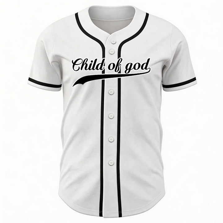 Christianartworkshop Kind Gottes Benutzerdefiniertes Unisex-Baseballtrikot mit Namen und Nummer - image 20