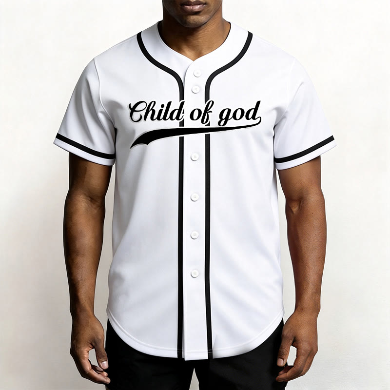 Christianartworkshop Kind Gottes Benutzerdefiniertes Unisex-Baseballtrikot mit Namen und Nummer - image 18