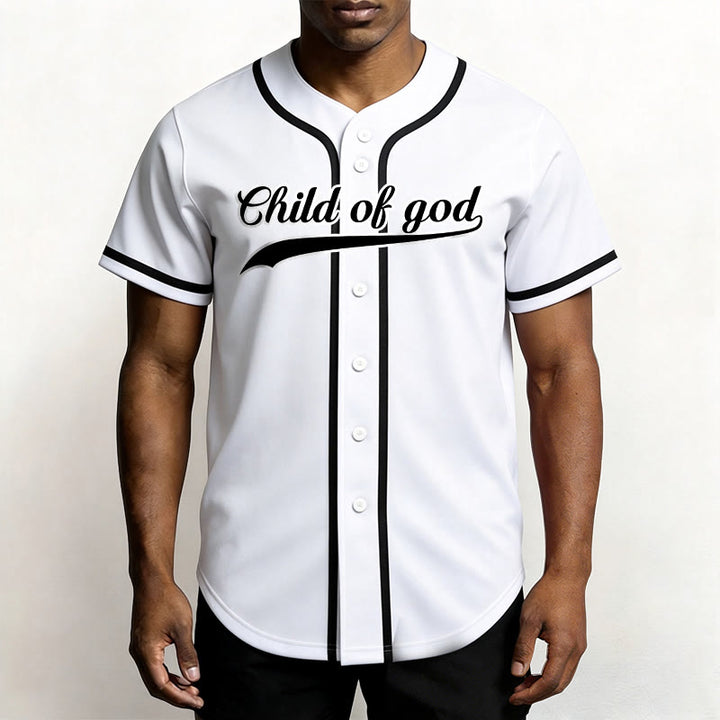 Christianartworkshop Kind Gottes Benutzerdefiniertes Unisex-Baseballtrikot mit Namen und Nummer - image 18