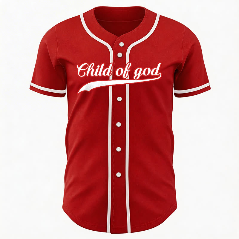 Christianartworkshop Kind Gottes Benutzerdefiniertes Unisex-Baseballtrikot mit Namen und Nummer - image 27