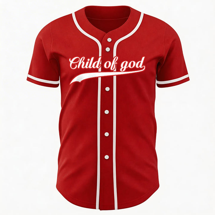 Christianartworkshop Kind Gottes Benutzerdefiniertes Unisex-Baseballtrikot mit Namen und Nummer - image 27