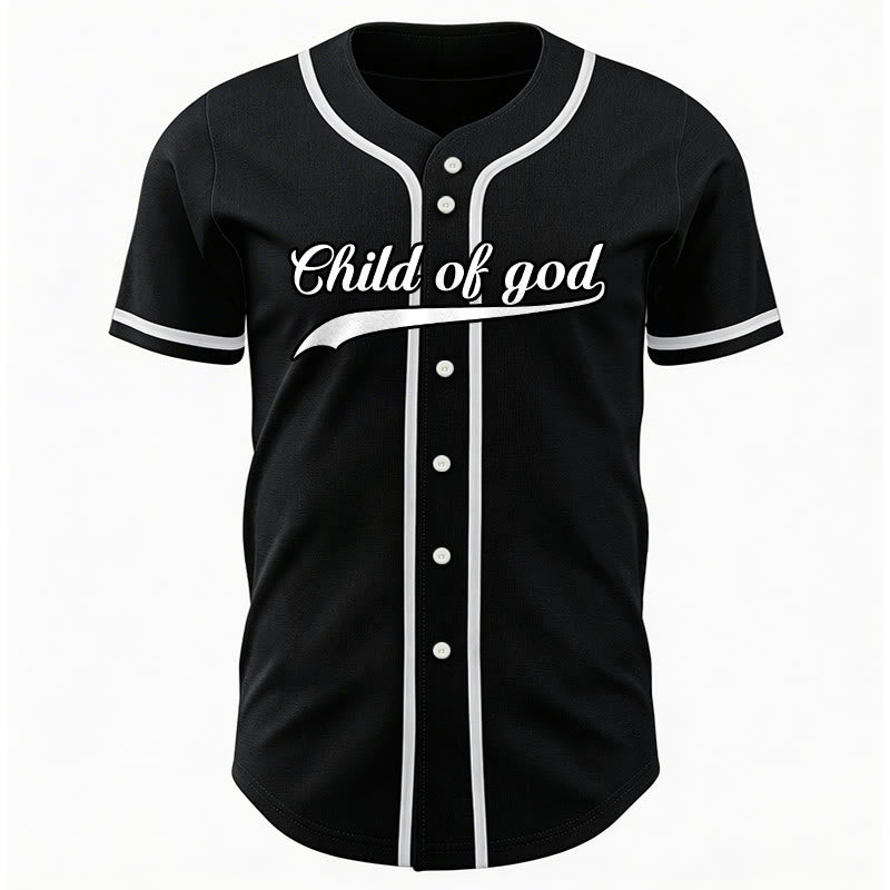 Christianartworkshop Kind Gottes Benutzerdefiniertes Unisex-Baseballtrikot mit Namen und Nummer - image 34
