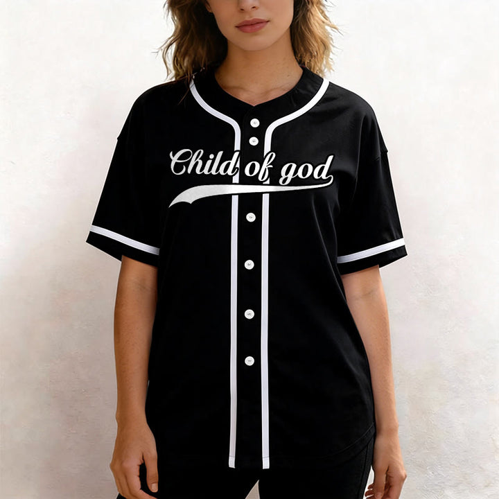 Christianartworkshop Kind Gottes Benutzerdefiniertes Unisex-Baseballtrikot mit Namen und Nummer - image 32