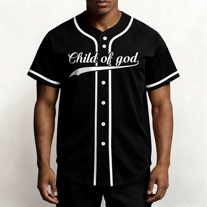 Christianartworkshop Kind Gottes Benutzerdefiniertes Unisex-Baseballtrikot mit Namen und Nummer - image 30