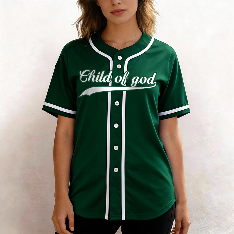 Christianartworkshop Kind Gottes Benutzerdefiniertes Unisex-Baseballtrikot mit Namen und Nummer - image 53