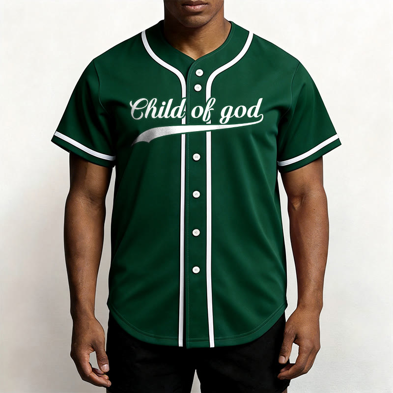 Christianartworkshop Kind Gottes Benutzerdefiniertes Unisex-Baseballtrikot mit Namen und Nummer - image 51