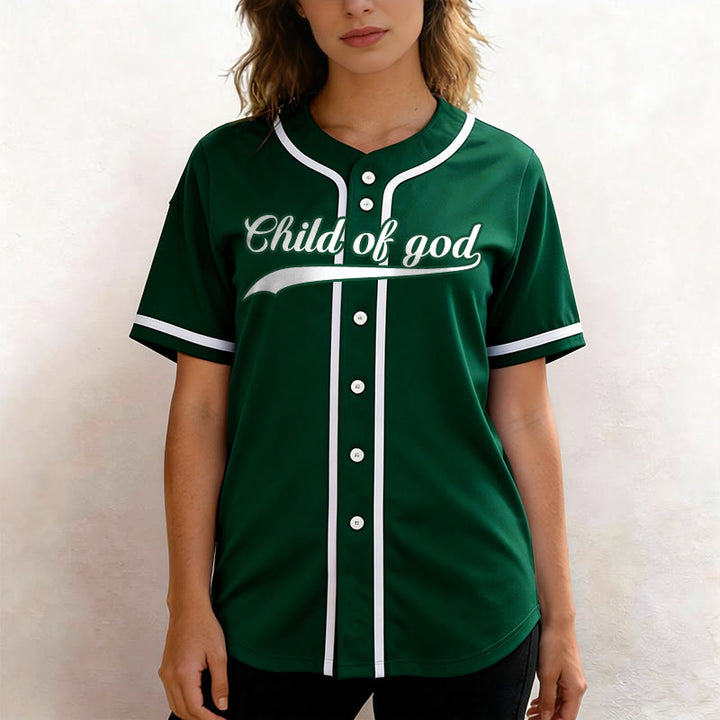 Christianartworkshop Kind Gottes Benutzerdefiniertes Unisex-Baseballtrikot mit Namen und Nummer - image 53