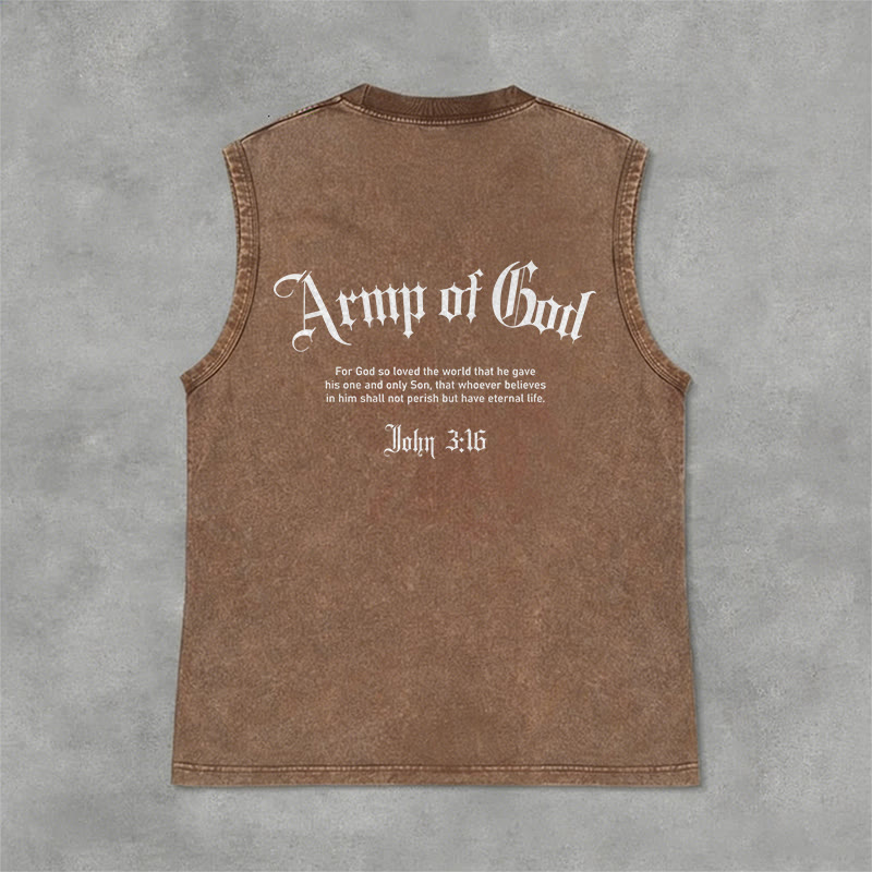 Christianartworkshop Mann Gottes Johannes 3:16 Unisex-Tanktop (gewaschen) - image 18