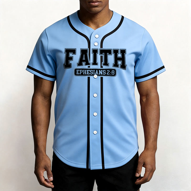 Christianartworkshop Baseballtrikot mit individuellem Namen und Nummer - image 44