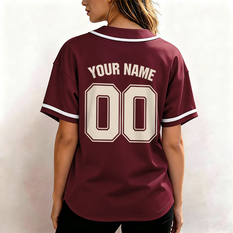 Christianartworkshop Kind Gottes Christliches Statement Baseballtrikot mit individuellem Namen und Nummer - image 4