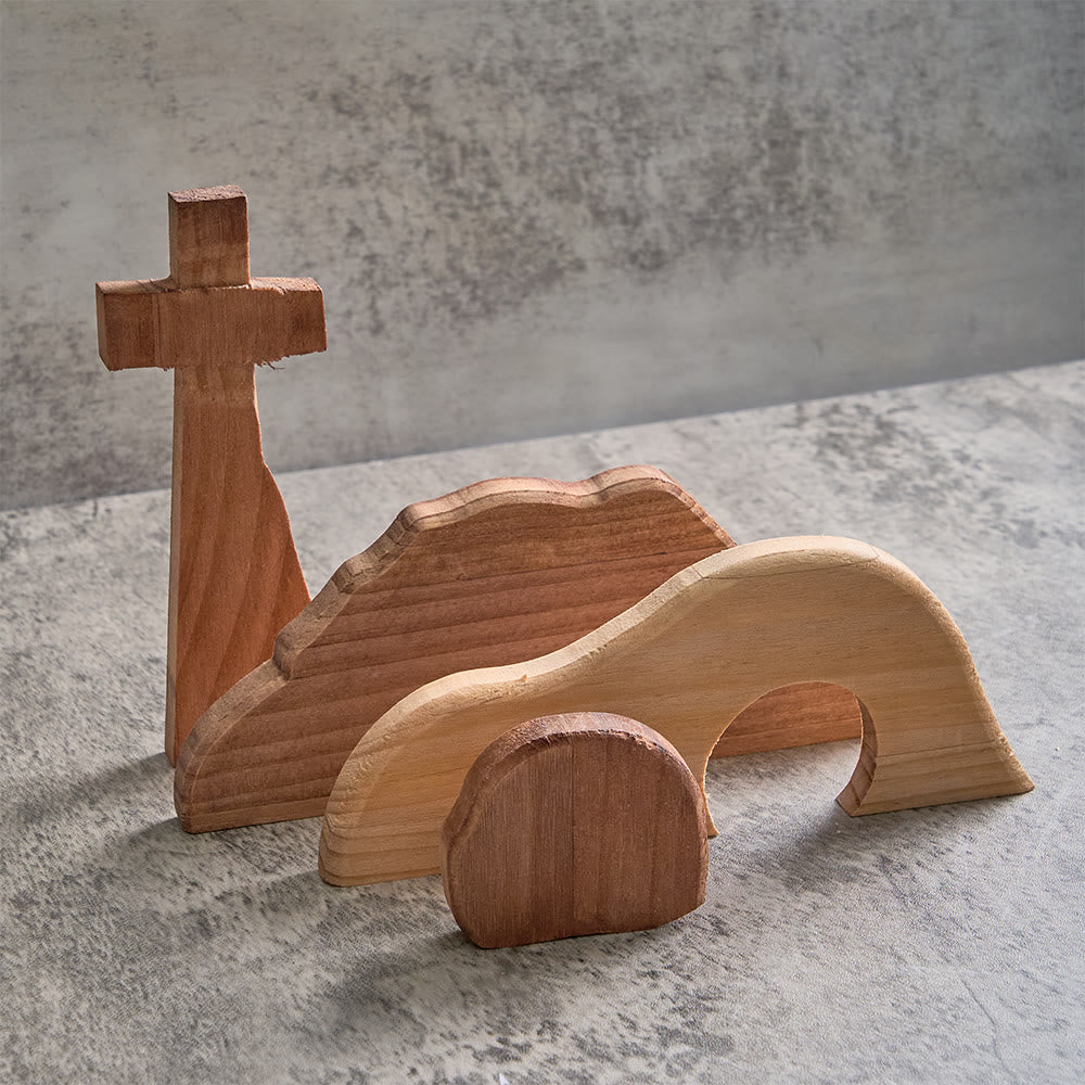 Christianartworkshop Er ist auferstanden – Osterdekoration mit dem leeren Grab – Feiern Sie den Geist der Auferstehung - image 3