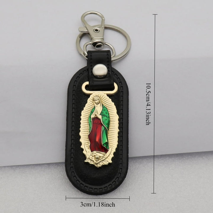 Christianartworkshop Andachtsanhänger Unserer Lieben Frau von Guadalupe: Symbol marianischer Gnade und spirituellen Schutzes - image 5