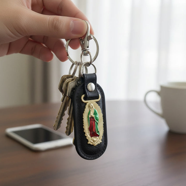 Christianartworkshop Andachtsanhänger Unserer Lieben Frau von Guadalupe: Symbol marianischer Gnade und spirituellen Schutzes - image 2