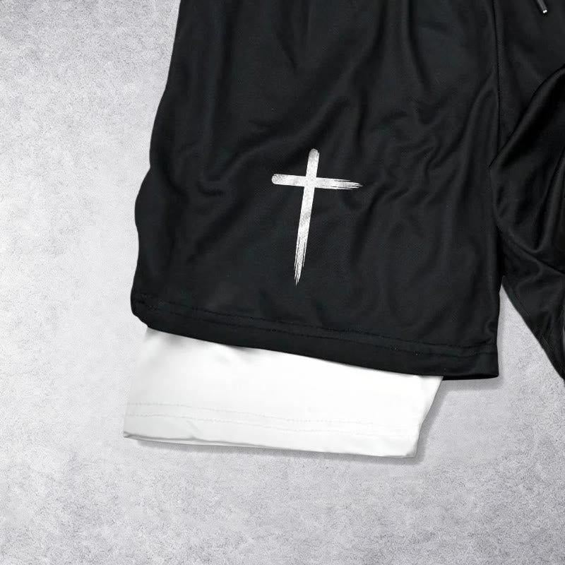 Christianartworkshop Zweckmäßig entwickelte, leistungsfähige Shorts mit Lagenstruktur - image 5