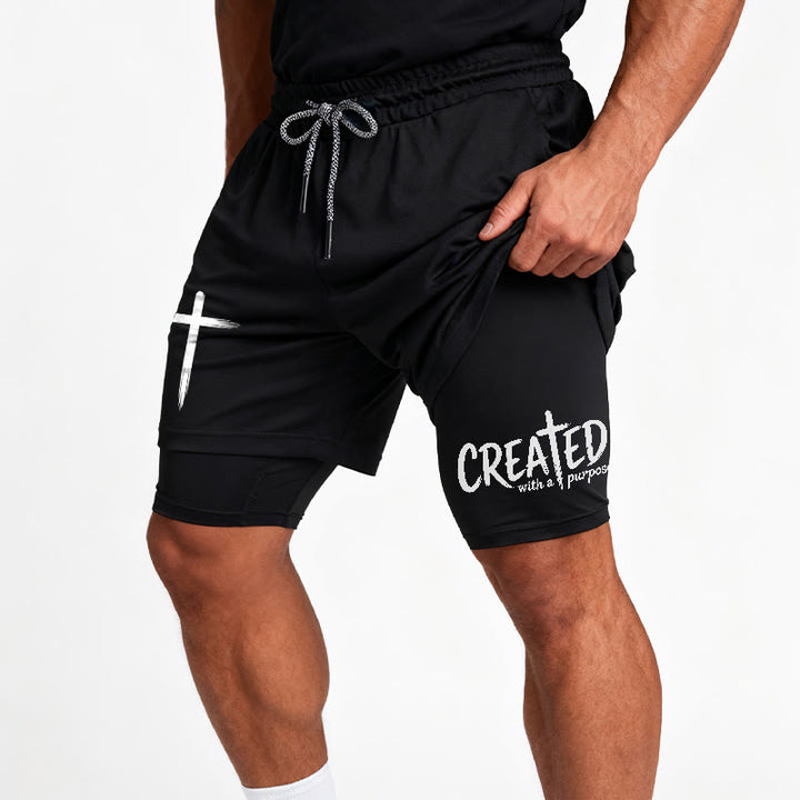 Christianartworkshop Zweckmäßig entwickelte, leistungsfähige Shorts mit Lagenstruktur - image 13
