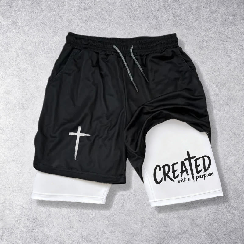 Christianartworkshop Zweckmäßig entwickelte, leistungsfähige Shorts mit Lagenstruktur - image 1