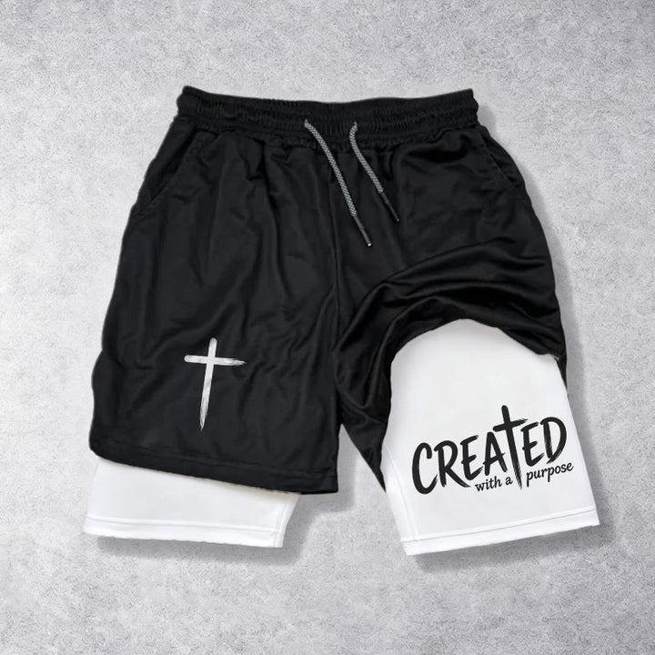 Christianartworkshop Zweckmäßig entwickelte, leistungsfähige Shorts mit Lagenstruktur - image 1