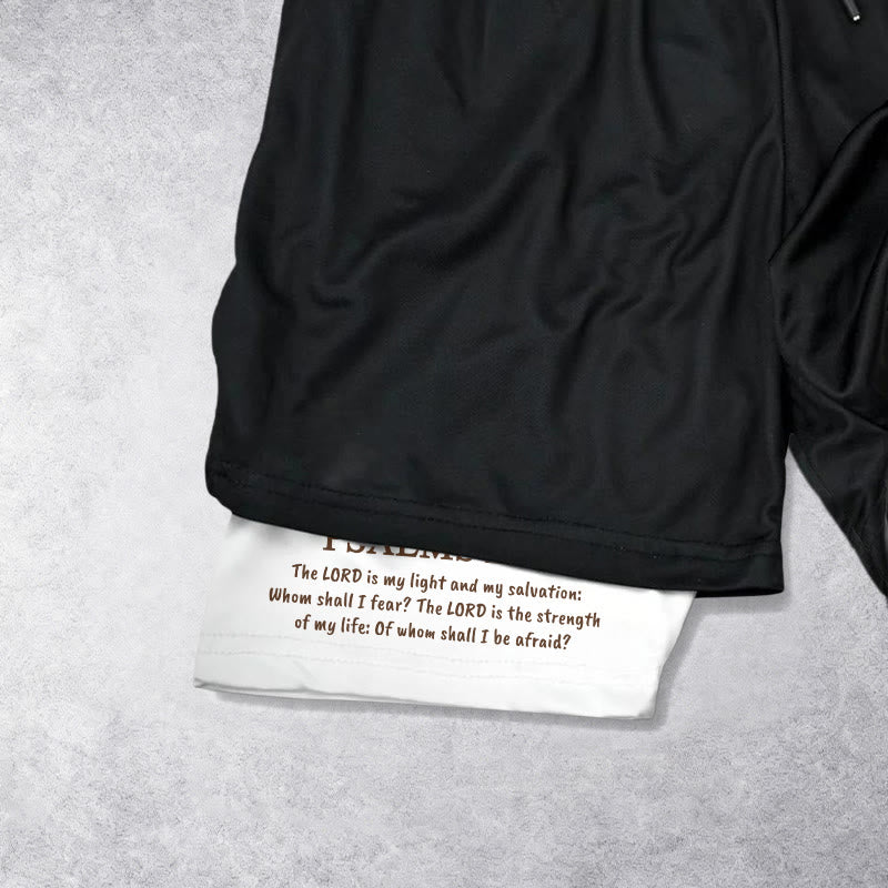 Christianartworkshop Jesus, der gute Hirte (Psalm 27,1) – Performance-Shorts mit mehreren Lagen - image 5