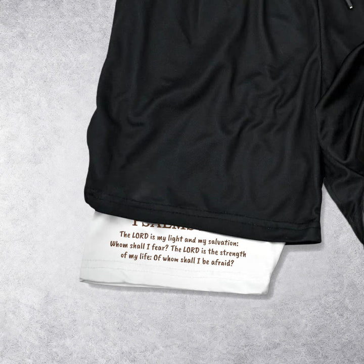 Christianartworkshop Jesus, der gute Hirte (Psalm 27,1) – Performance-Shorts mit mehreren Lagen - image 5