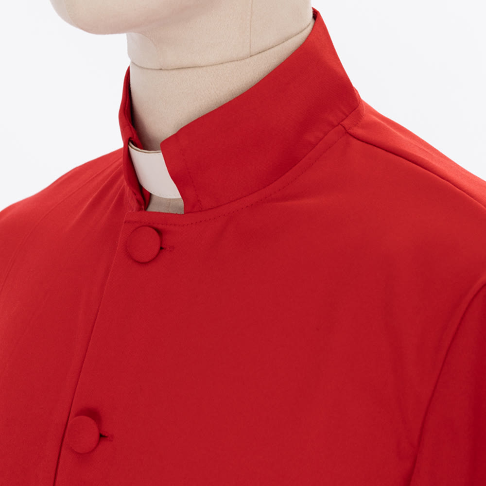 Elegante dreifarbige liturgische Priestergewänder von Christianartworkshop mit Taillenband und Kreuz - image 6
