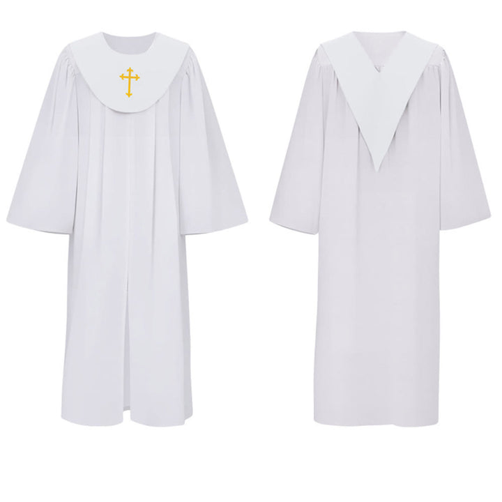 Christianartworkshop Göttliche Priesterrobe für religiöse Zeremonien - Joch mit Kreuzakzent - image 3