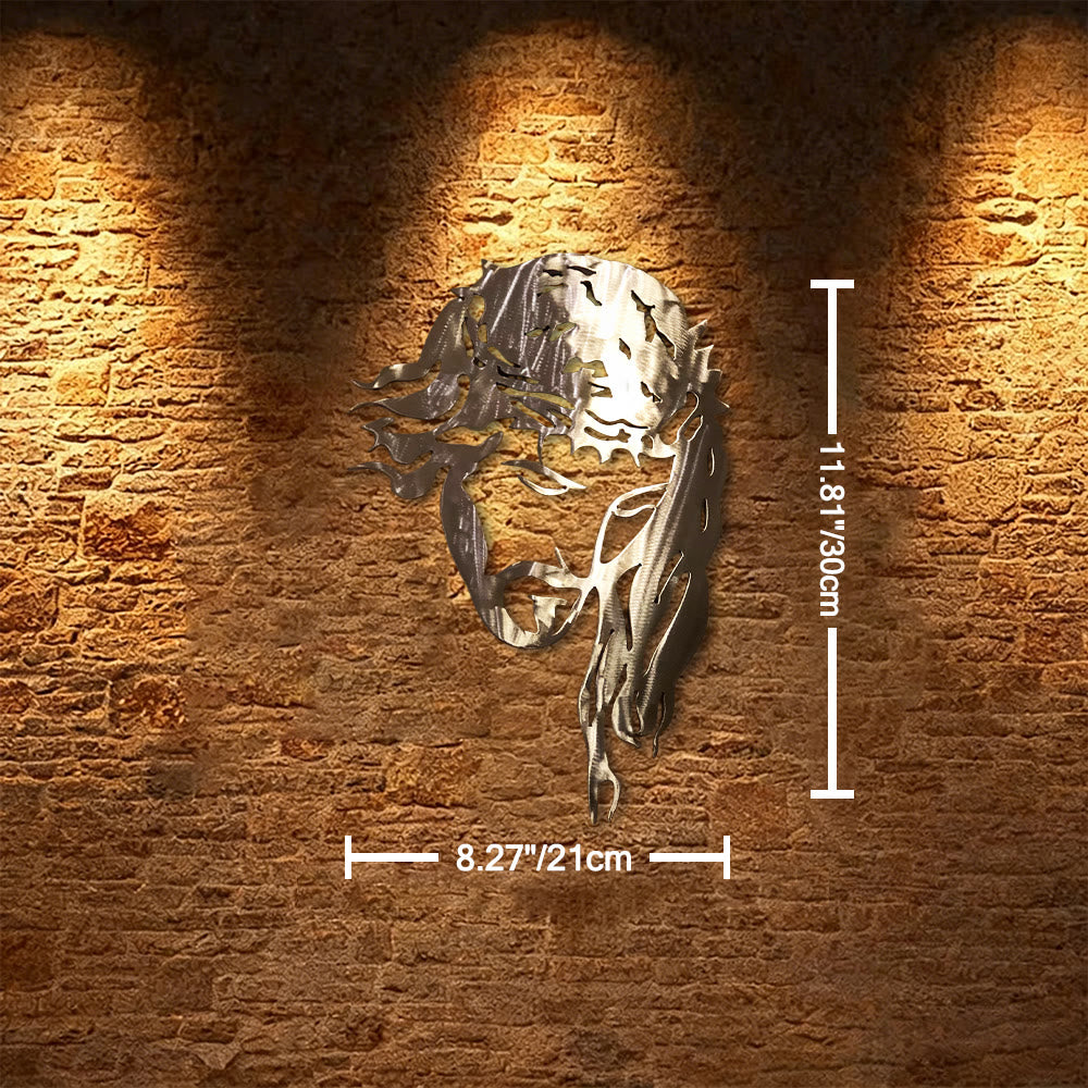 Christianartworkshop Jesus mit Dornenkrone – Wanddekoration aus Metall: Ein Symbol seines Leidens und seiner Herrlichkeit - 8,27"*11,81''*0,04''/21cm*30cm*0,1cm - image 5