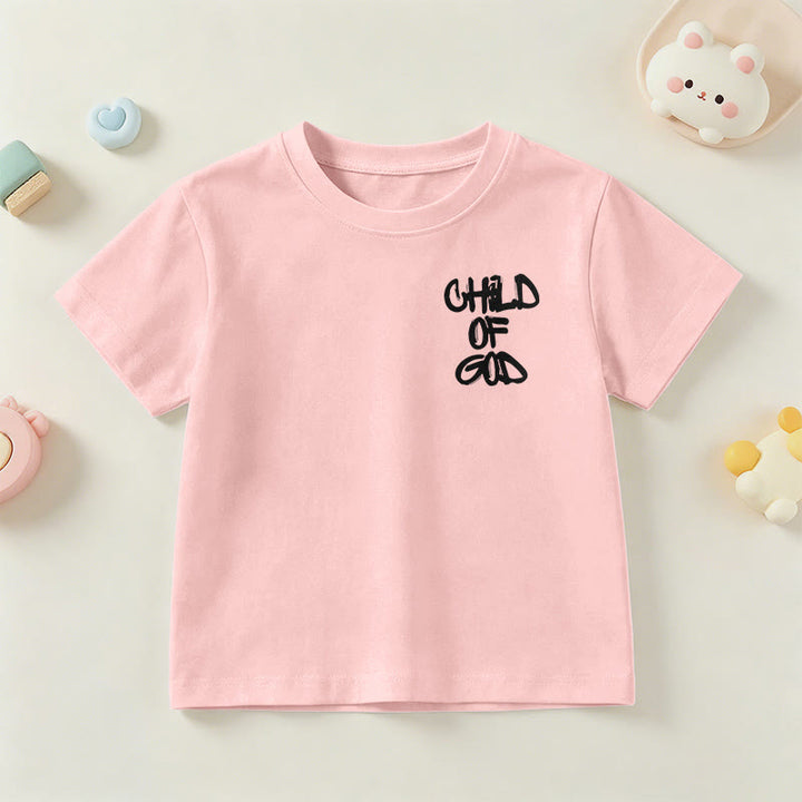 Christianartworkshop Andachts-T-Shirt mit Bibelvers „Kind Gottes“ aus Psalm 23 - image 21