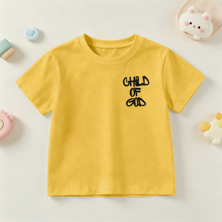 Christianartworkshop Andachts-T-Shirt mit Bibelvers „Kind Gottes“ aus Psalm 23 - image 48
