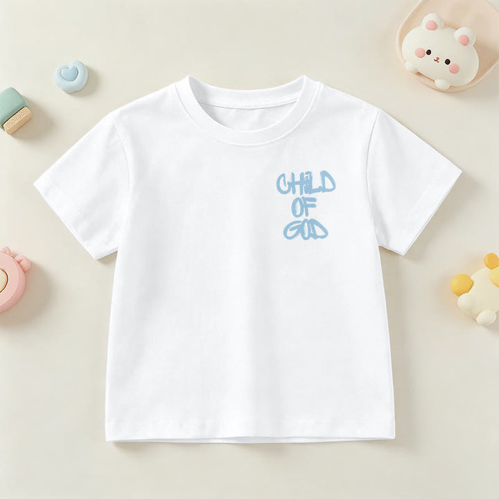 Christianartworkshop Andachts-T-Shirt mit Bibelvers „Kind Gottes“ aus Psalm 23 - image 3