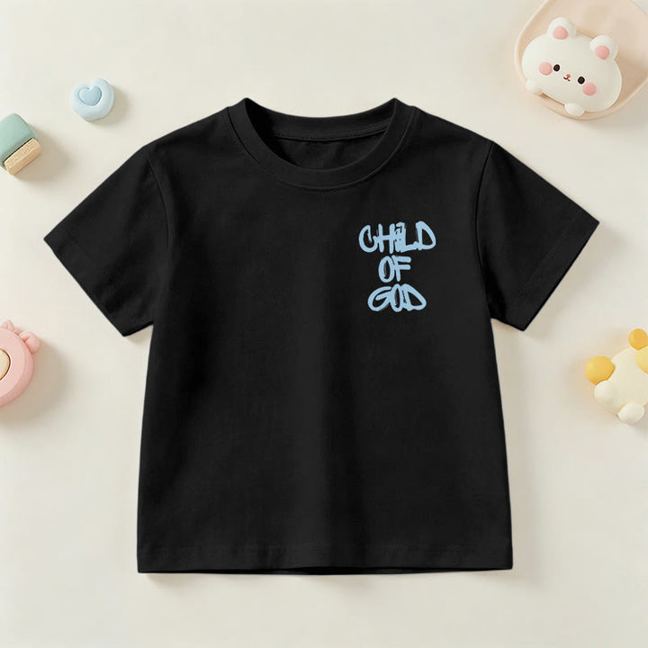 Christianartworkshop Andachts-T-Shirt mit Bibelvers „Kind Gottes“ aus Psalm 23 - image 43