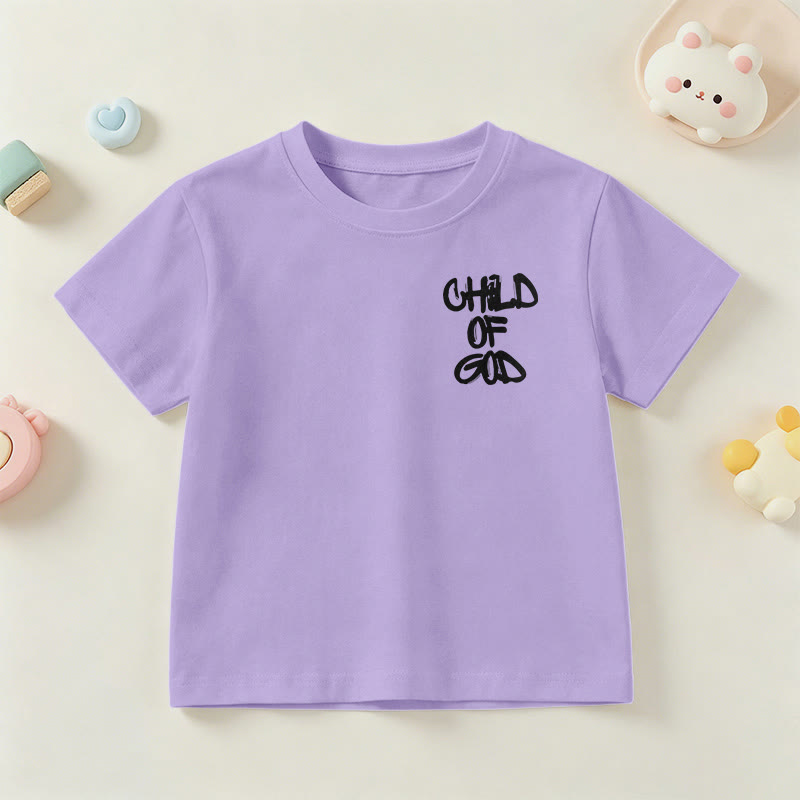 Christianartworkshop Andachts-T-Shirt mit Bibelvers „Kind Gottes“ aus Psalm 23 - image 13