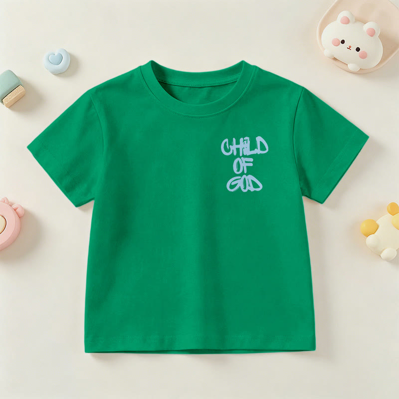 Christianartworkshop Andachts-T-Shirt mit Bibelvers „Kind Gottes“ aus Psalm 23 - image 28