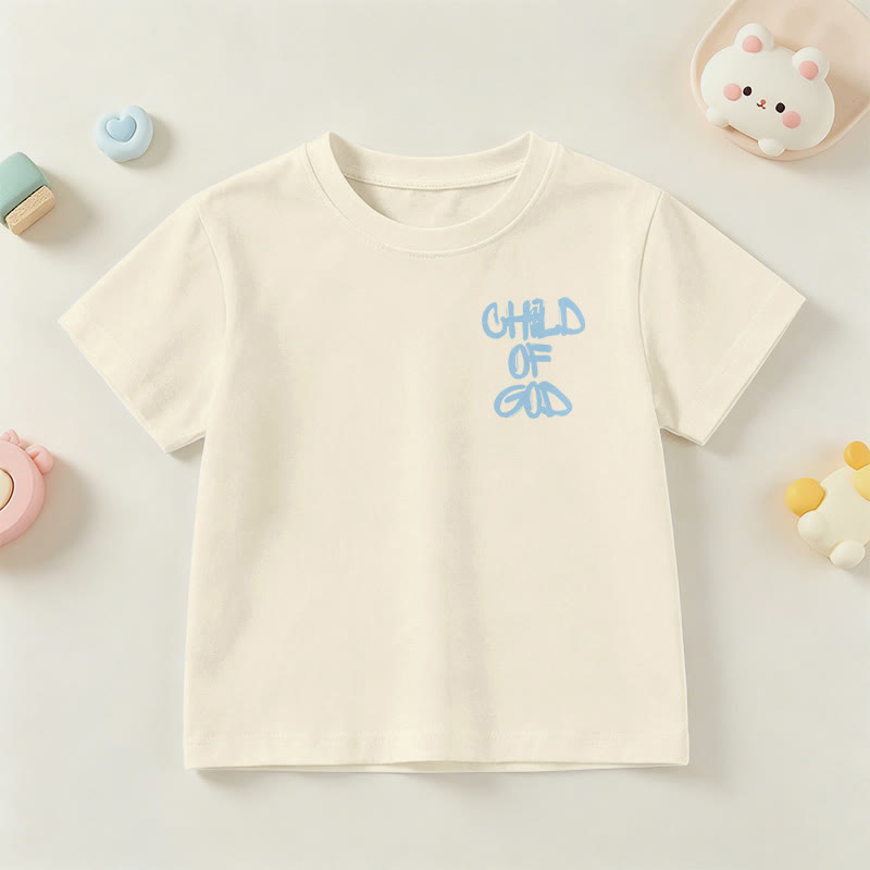 Christianartworkshop Andachts-T-Shirt mit Bibelvers „Kind Gottes“ aus Psalm 23 - image 38