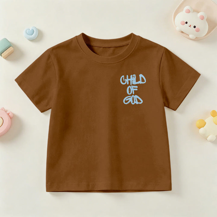 Christianartworkshop Andachts-T-Shirt mit Bibelvers „Kind Gottes“ aus Psalm 23 - image 33